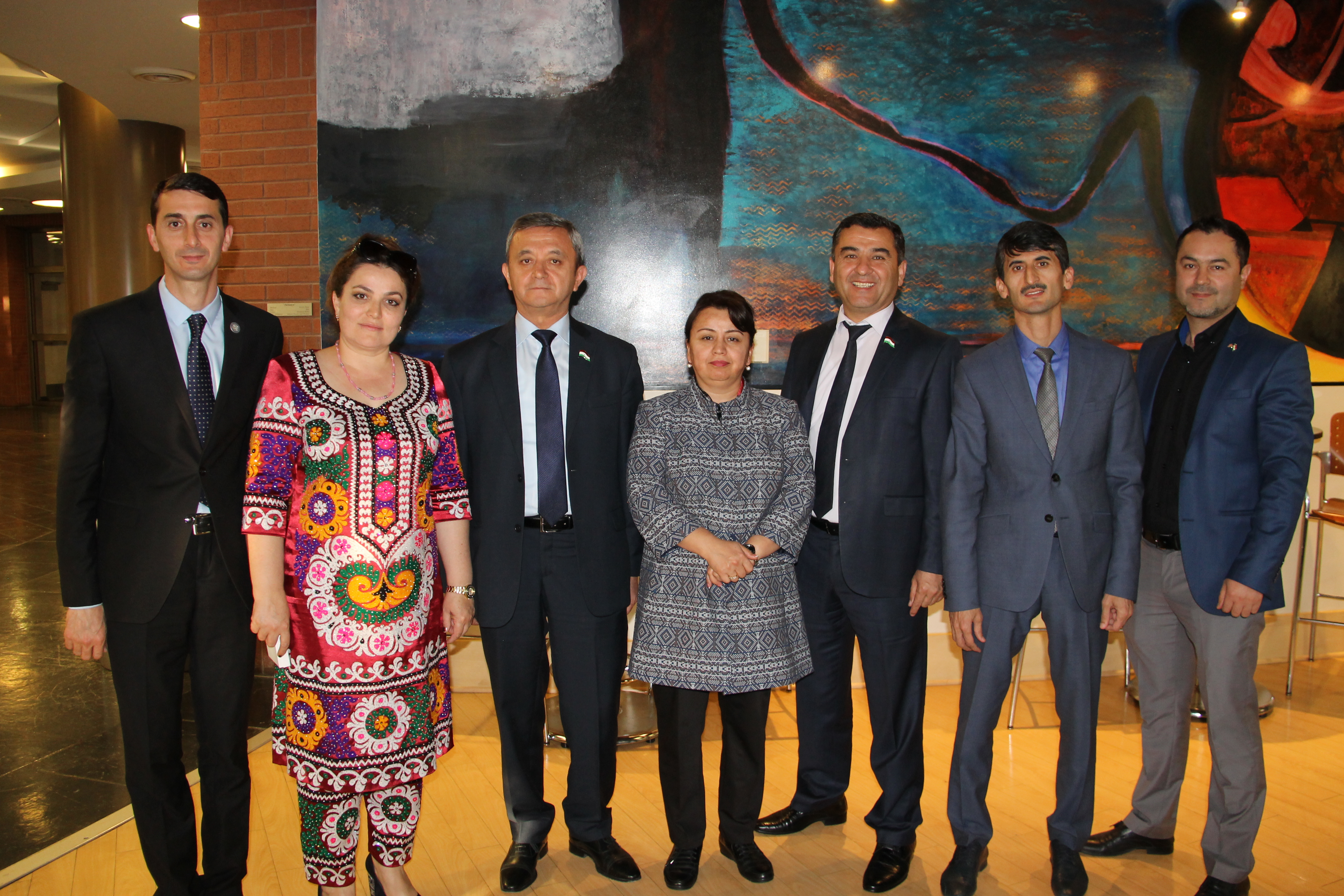 Open World delegation - Tajikistan